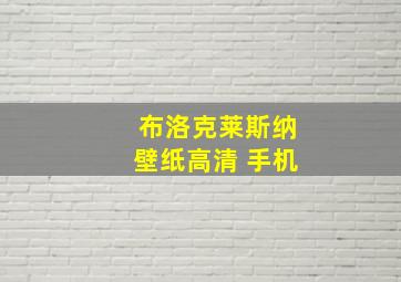 布洛克莱斯纳壁纸高清 手机